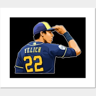 Christian Yelich Prepares The Game Posters and Art